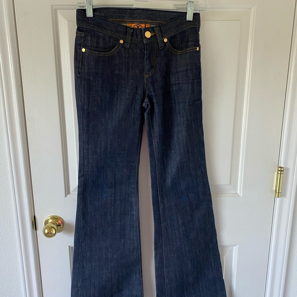 Tory Burch Flare Leg Jeans / Size 24